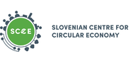 Logotip Slovenian centre for circular economy