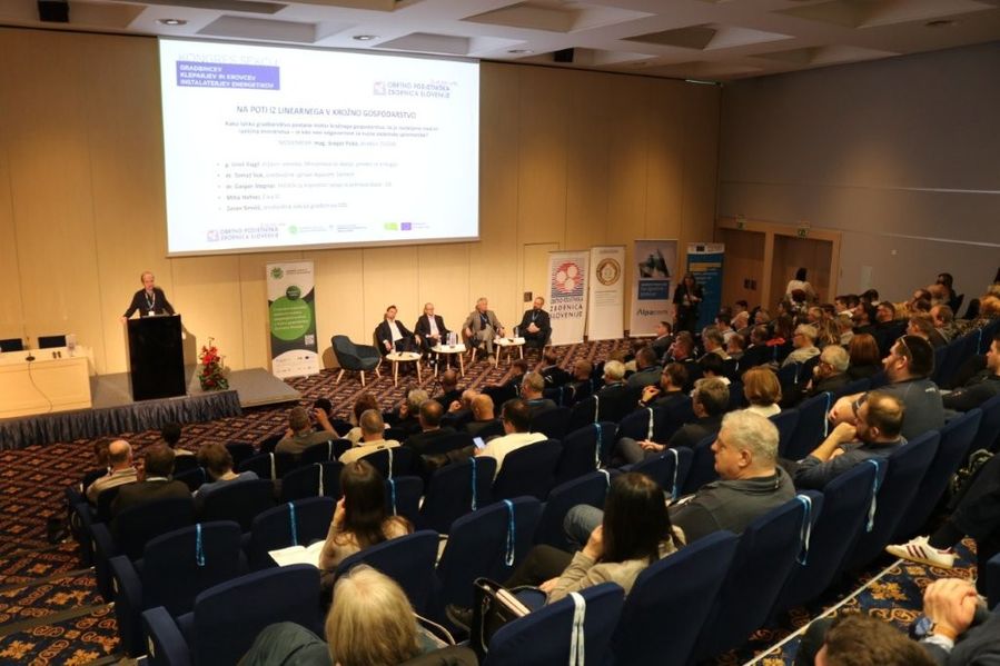 Slovenski center za krožno gospodarstvo na Kongresu gradbenih sekcij 2026: Gradbeništvo kot motor krožnega gospodarstva